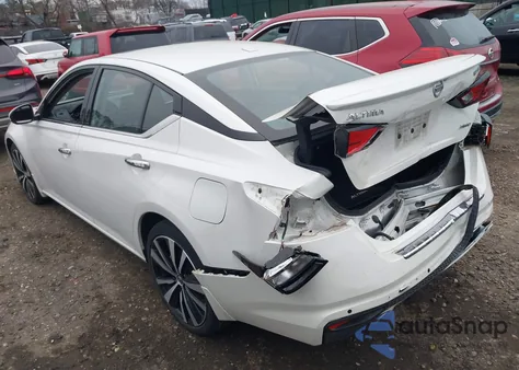 2021 Nissan Altima Platinum Intelligent Awd from USA, damaged, VIN 1N4BL4FW9MN376536